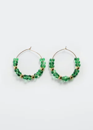 Beaded double necklace