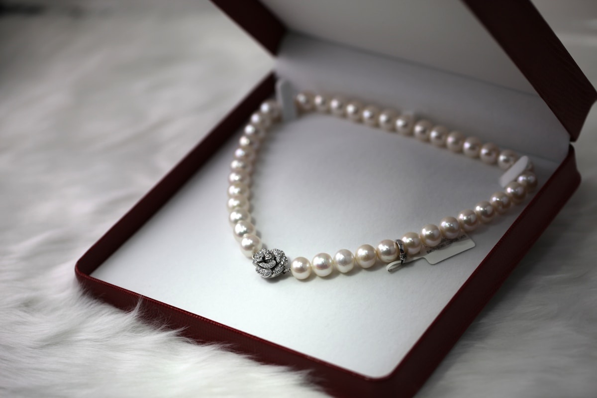 Luxury gold and diamond jewellery arrangement